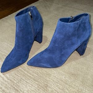 Womens suede booties